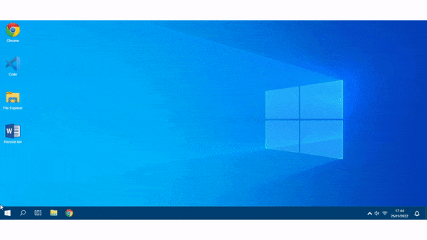 Create a Stunning Windows 10 Desktop Clone with HTML and CSS.gif